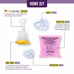LifeVac detalle de la mascarilla destacando sello efectivo y ajuste