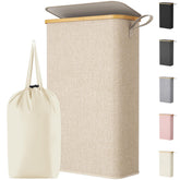 Lifewit vista frontal beige, elegante y ahorro de espacio