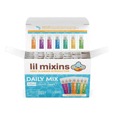 Lil Mixins front packaging showing clean design and allergen options for easy selection