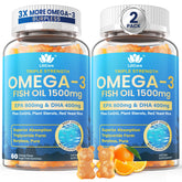LILICARE frente del envase mostrando el diseño y concentración omega-3
