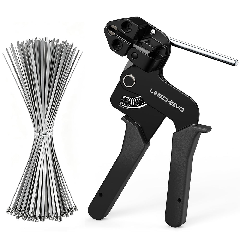 LingChievo pistola frontal mostrando el diseño ergonómico y control cómodo