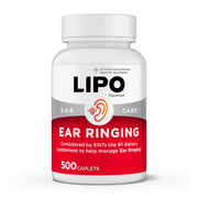 Lipo-Flavonoid frente del envase mostrando cantidad 500 caplets y conveniencia