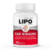 Lipo-Flavonoid front packaging showing bottle and lemon graphic for clear identification