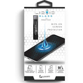 LIQUID GLASS bottle front view showing compact packaging and protective liquid