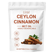 LIRAE bote frontal con canela Ceylon y MCT, presentación clara y confiable
