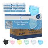 Litepak empaque frontal con 10 cajas y 500 mascarillas, ahorro para negocios
