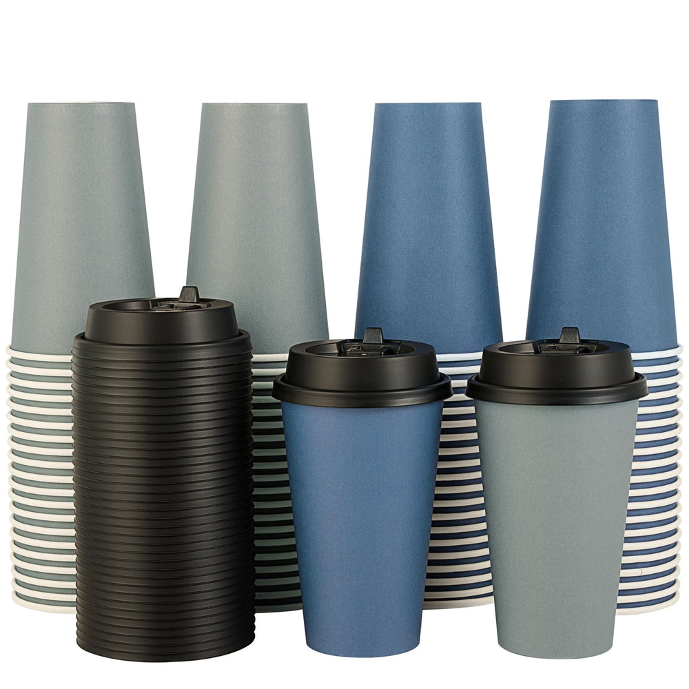 LITOPAK paquete frontal de vasos 16 oz muestra cantidad y colores