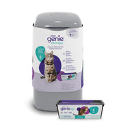 Litter Genie front view showing compact pail and handle for tidy odor control