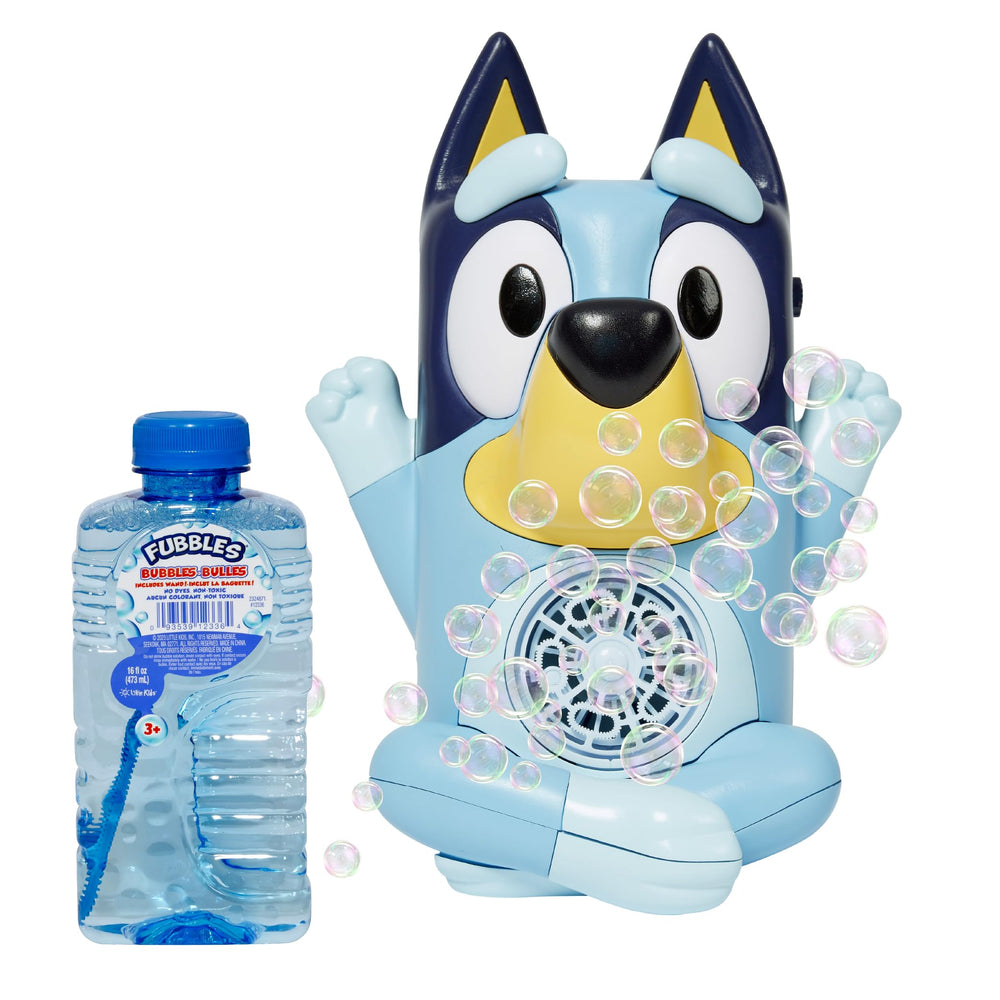 Little Kids Bluey frontal de la máquina mostrando diseño no-spill y atractivo para niños