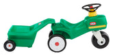 Little Tikes tractor front view showing sturdy build and realistic look for imaginative play