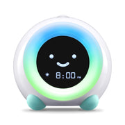 LittleHippo Mella front view in Arctic Blue showing compact design and friendly face, encourages routine