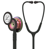 Littmann chestpiece rainbow finish showing precise acoustics and durable steel