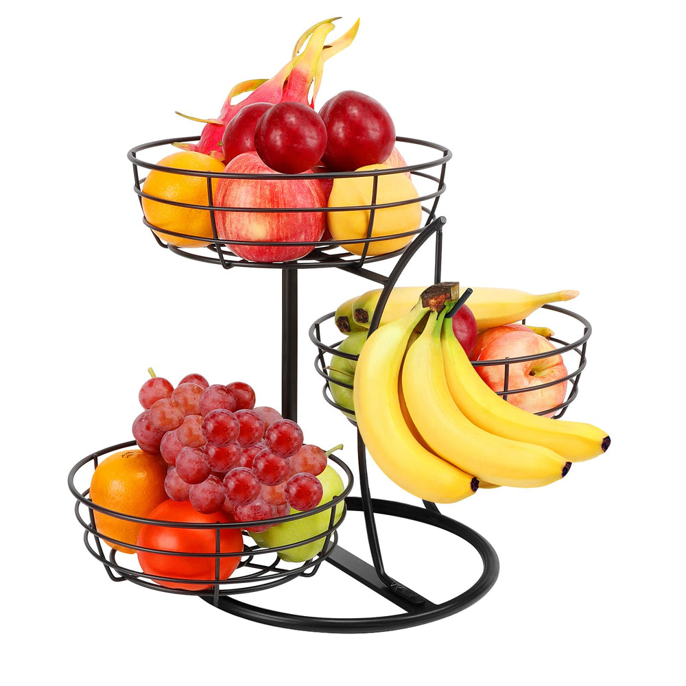 Livabber frutero frontal 3 niveles muestra organización y ahorro de espacio