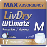 LivDry front packaging showing product name and pack size for confident purchasing
