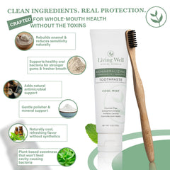 Living Well with Dr. Michelle tubo 4 oz junto a regla para referencia de tamaño