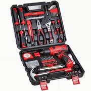 LIXOVUI taladro frontal mostrando el kit y beneficios de portabilidad