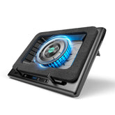llano V12 front view showing cooling pad profile and sturdy frame for improved airflow