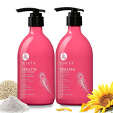 L LUSETA front packaging duo showing bottles and size, communicates product identity and value