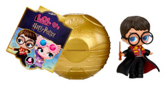 L.O.L. Surprise! bola Golden Snitch en su empaque mostrando sorpresa coleccionable