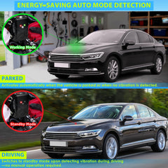 Loraffe LED strobe flashing in dark highlighting increased visual deterrence
