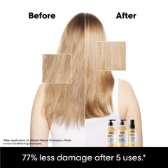 L'Oréal Professionnel etiqueta con ingredientes quinoa proteína informativa