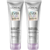 L'Oreal Paris EverPure envases frontales mostrando kit y beneficios brillo