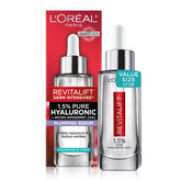 L'Oreal Paris frente del envase mostrando diseño y tamaño, beneficio hidratación intensa