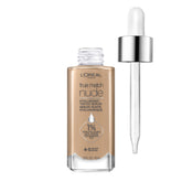 L'Oreal Paris frente del envase True Match Nude, presentación clara y profesional