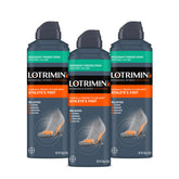 Lotrimin frente pack de tres latas, solución antifúngica práctica