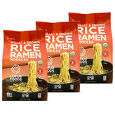 Lotus Foods paquete frontal mostrando ramen orgánico, conveniente para despensa