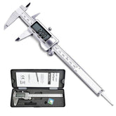 LOUISWARE calibrador digital frontal mostrando inicio de escala y carcasa robusta