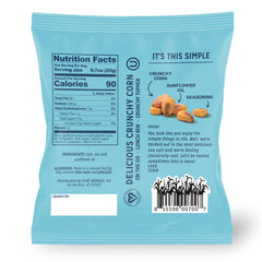 Love Corn open bag pouring kernels into bowl, demonstrating ready-to-eat convenience