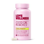 Love Wellness envase frontal Good Girl muestra diseño y dosis diaria