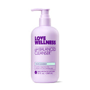 Love Wellness envase frontal mostrando tamaño y diseño, ofrece limpieza suave