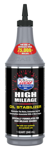 LUCAS OIL envase frontal mostrando etiqueta y uso práctico