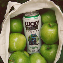 Lucky Energy lata abierta con efervescencia lista para beber
