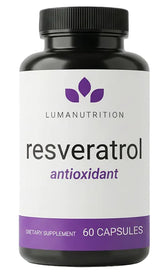 Luma Nutrition bottle front view showing label and dosage benefits