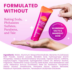 Lume being applied to underarm showing targeted odor control