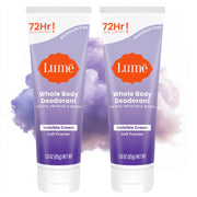 Lume front packaging showing two 3 oz tubes and clear product identity benefit portability