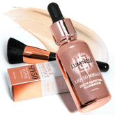 LUMINESS kit frente con empaque mostrando conjunto completo y beneficio simplificar rutina