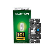 Lutron Ariadni vista frontal mostrando la palanca y beneficio de control fiable