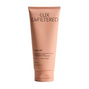 Lux Unfiltered bote frontal Santal mostrando diseño y textura crema hidratante
