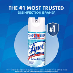 Lysol primer plano de etiqueta con instrucciones claras y seguridad