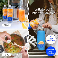 LYTE BALANCE mixing into glass of water for fast hydration