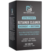 M3 Naturals frontal del paquete con 120 tabletas, opción de cuatro meses
