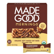 MadeGood paquete frontal 30 unidades, conveniencia para despensas