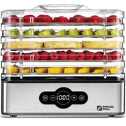 Magic Mill front view showing compact design and clear benefits