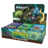 Magic: The Gathering Strixhaven box front showing pack count and branding, ideal for gifting