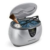 Magnasonic front view of ultrasonic cleaner showing compact design and brand benefit