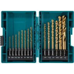 Makita brocas Impact GOLD vista frontal mostrando el estuche y brocas, durabilidad mejorada